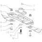 Blade (460mm) Assembly for Morrison Elite S18 (2011 May 467900) Push Mower