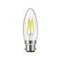 Energizer LED BC (B22) 4W 470 lm  Candle Filament Non-Dimmable Bulb (Warm White) - OEM No. S12868