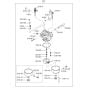 Fuel Lubricant Assembly for Robin / Subaru ER12 Engines