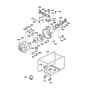 Frame, Pump, StrainerAssembly for Makita EW200ST Water Pump