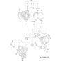 Crankcase Assembly for Makita EW2051H Water Pumps