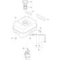 Fuel Tank Assembly for Makita EW2051H Water Pumps