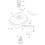 Fuel Tank Assembly for Subaru (Robin) EX17 Engines