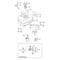 Fuel Lubricant Assembly for Robin / Subaru EX27 Engines