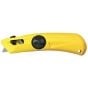 EZ-3 Plastic Spring Back Safety Cutter Ambidextrous L/R Handed Hi-Vis