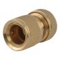 Brass Female Hose Connector 12.5mm (1/2in) by Faithfull - SB3006A