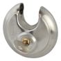 Stainless Steel Discus Padlock 70mm by Faithfull - DP9070