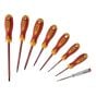 VDE Screwdriver Soft-Grip Set of 8 (Case) by Faithfull