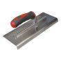 Edging Trowel Soft-Grip Handle 11in x 4 3/4in by Faithfull