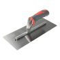 Notched Trowel V 3mm Soft-Grip Handle 11 x 4.1/2in by Faithfull