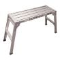 Fold Away Step Up Aluminium L100 x H52 x W30cm by Faithfull