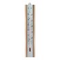 Thermometer Wall Beech Silver 200mm by Faithfull