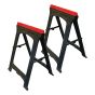 Plastic Trestles Height 82cm x Length 57cm (Twin Pack) by Faithfull