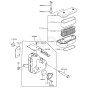 Air Filter / Muffler for Kawasaki FB460V Engine