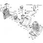 Rewind Starter, Fuel Tank Assembly for Stihl FC 111 Lawn Edger