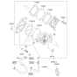 Fuel Tank / Fuel Valve for Kawasaki FC400V Engine