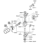 Piston / Crankshaft for Kawasaki FC540V Engine