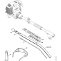 FCB-KM Drive tube assembly for Stihl KombiTool