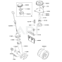 Lubrication Equipment for Kawasaki FD501V Engine