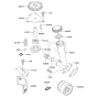 Lubrication Equipment for Kawasaki FD590V Engine