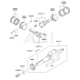 Piston / Crankshaft for Kawasaki FD661D Engine