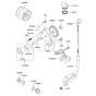 Lubrication Equipment for Kawasaki FD671D Engine