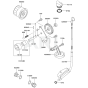 Lubrication Equipment for Kawasaki FD711D Engine