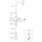 Fuel Tank / Fuel Valve for Kawasaki FD711D Engine