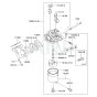 Carburettor for Kawasaki FE120D Engines