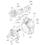 Cylinder / Crankcase for Kawasaki FE120D Engines