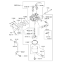 Carburettor for Kawasaki FE120G Engines