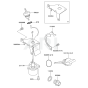 Lubrication Equipment for Kawasaki FE170D Engines