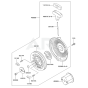 Starter for Kawasaki FE170D Engines