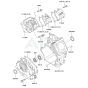 Cylinder / Crankcase for Kawasaki FE170D Engines