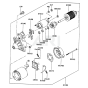 Starter for Kawasaki FE290D Engines