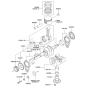 Piston / Crankshaft for Kawasaki FE350D Engines