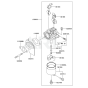 Carburettor for Kawasaki FE400D Engines