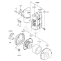 Air FIlter / Muffler for Kawasaki FG150G Engine