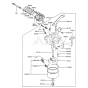 Carburettor for Kawasaki FG150G Engine