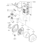 Air FIlter / Muffler for Kawasaki FG150R Engine