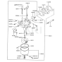 Carburettor for Kawasaki FG270G Engine