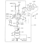 Carburettor for Kawasaki FG300D Engine