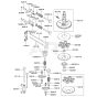 Valve / Camshaft for Kawasaki FH500V Engine