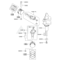 Piston / Crankshaft for Kawasaki FH531V Engine