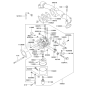Carburetor for Kawasaki FH531V Engine