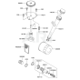 Lubrication Equipment for Kawasaki FH580V Engine