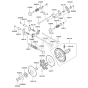 Valve / Camshaft for Kawasaki FH641D Engine