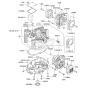 Cylinder / Crankcase for Kawasaki FH641V Engine