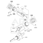 Piston / Crankshaft for Kawasaki FH680D Engine