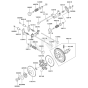 Valve / Camshaft for Kawasaki FH680D Engine